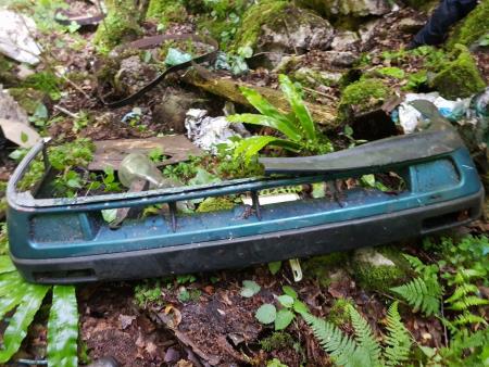 Sanacija črnega odlagališča – Banova jama 081